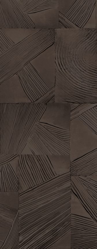 Geometric non-woven wall mural, DGROC3033-260, Rock, Masureel