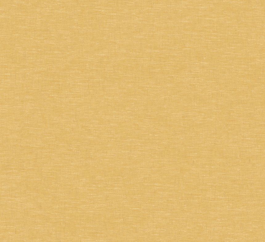 Non-woven wallpaper, yellow, fabric imitation, JOY306, Joy, Masureel