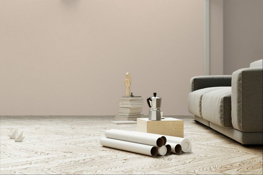 Non-woven wallpaper, pink, fabric imitation, JOY308, Joy, Rhapsody, Masureel