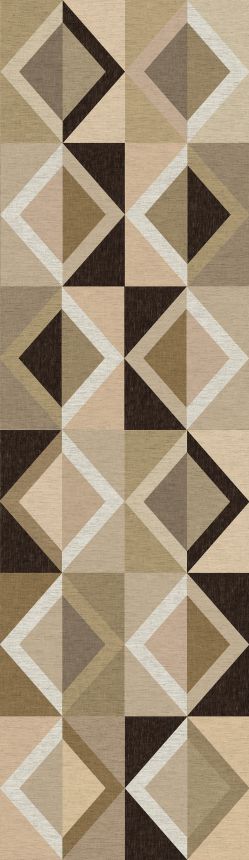 Geometric non-woven wall mural, beige, DGJOY4012-300, Joy, Masureel