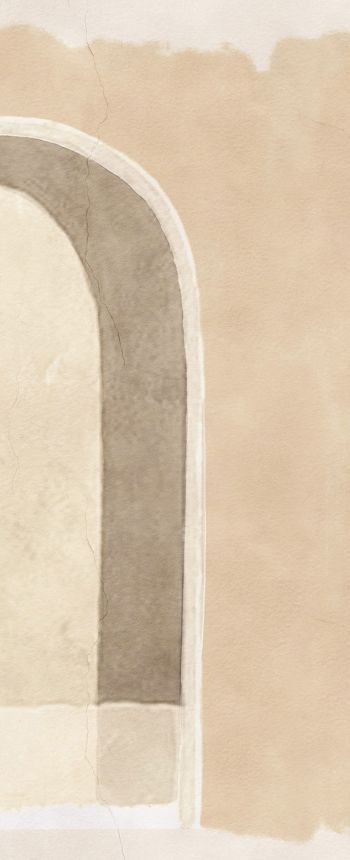 3D wall mural, arcade, cream, DGALC1032-260, Terra, Masureel