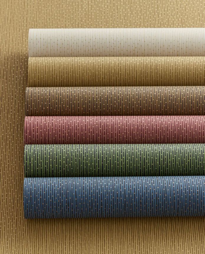 Non-woven wallpaper, burgundy, stripes, 340223, Solange, Eijffinger