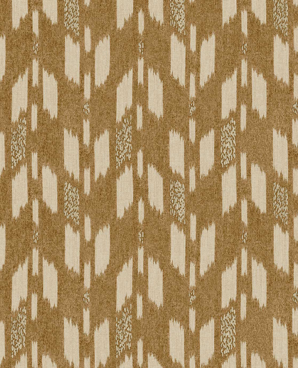 Non-woven wallpaper, brown-beige,  fabric imitation, 340241, Solange, Eijffinger