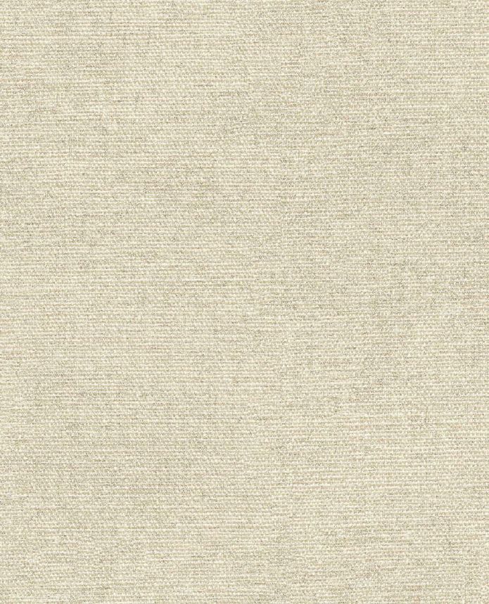 Non-woven wallpaper, beige, fabric imitation, 340253, Solange, Eijffinger