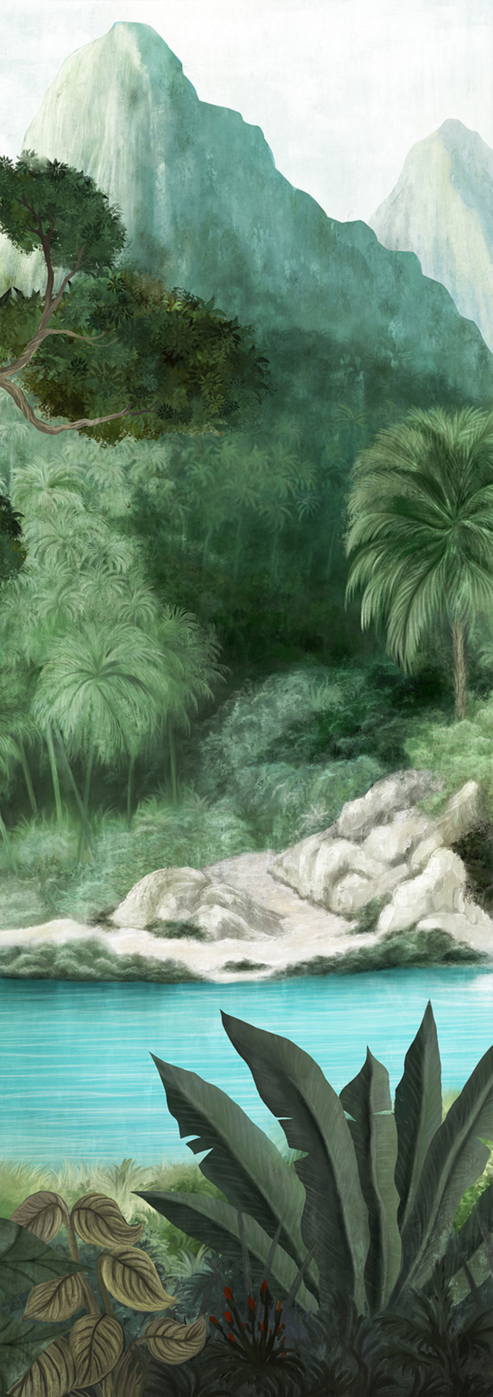 Non-woven wall mural, nature, landscape, DG4TOU1023-300, Wall Designs IV, Khroma by Masureel