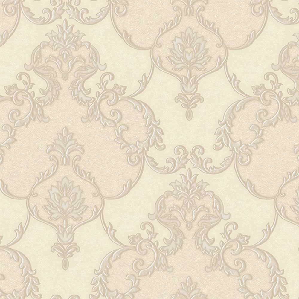 Baroque non-woven wallpaper, beige, 1403-3, Dante, AdaWall