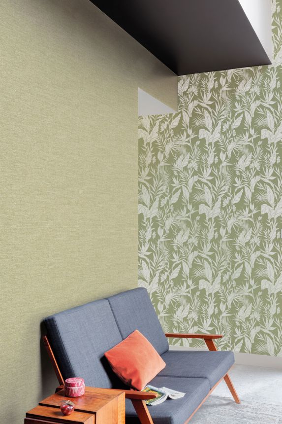 Green non-woven wallpaper, A72104, Vavex 2026