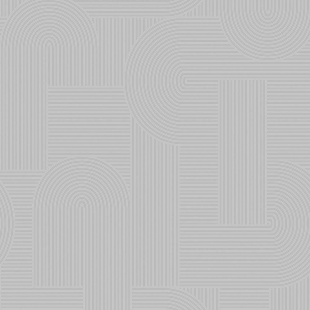 Gray geometric non-woven wallpaper, 121136, Vavex 2026