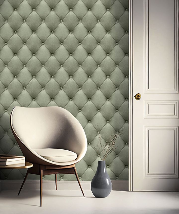 Non-woven wallpaper, green, upholstery, M76204, Artifice, Ugépa
