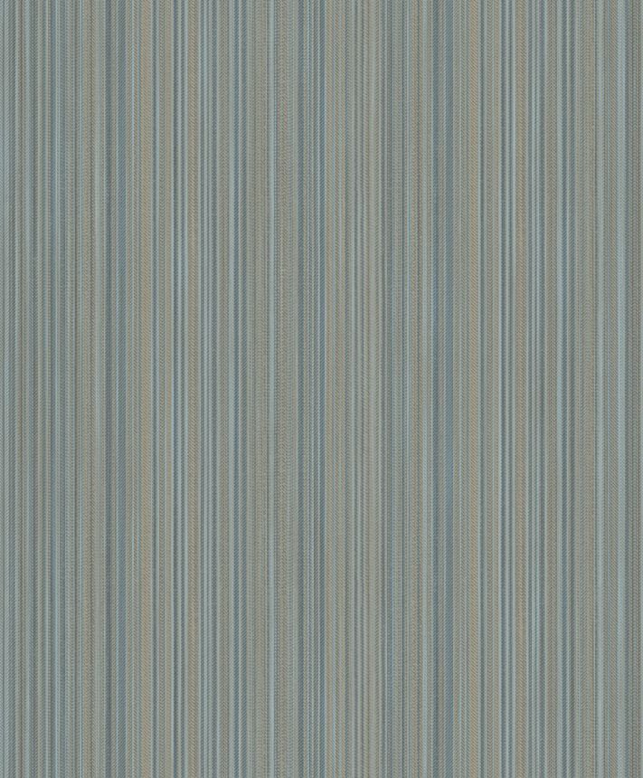 Luxury wallpaper blue-grey, fabric imitation, M66501, Venezia, Ugépa