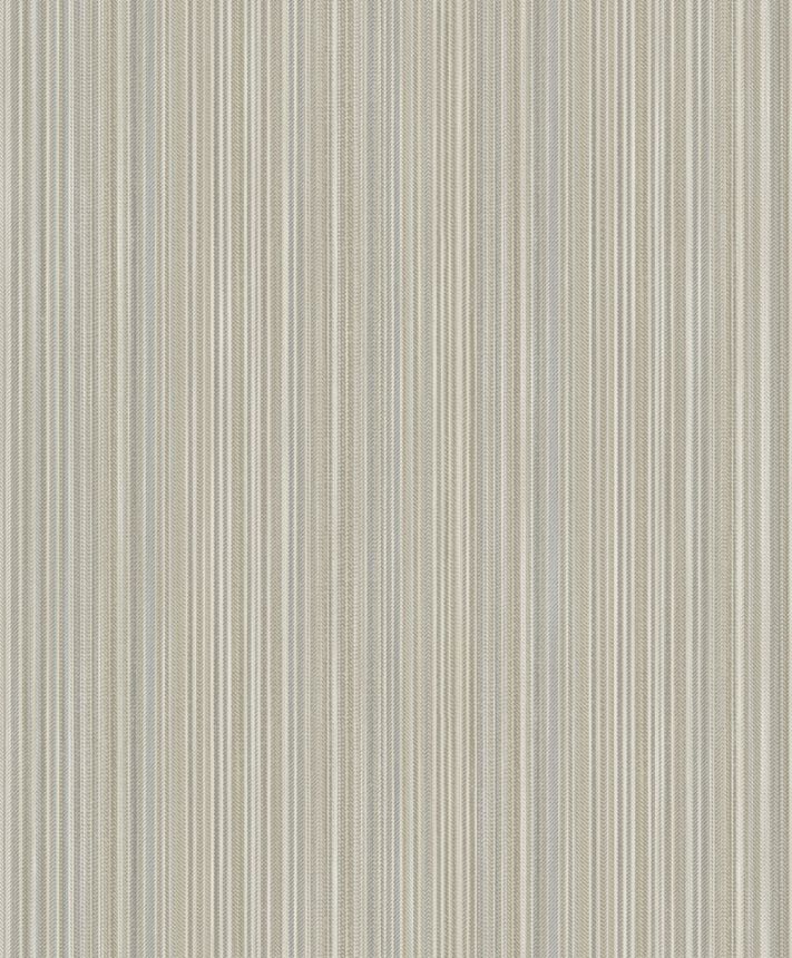 Luxury wallpaper beige-silver, fabric imitation, M66507, Venezia, Ugépa