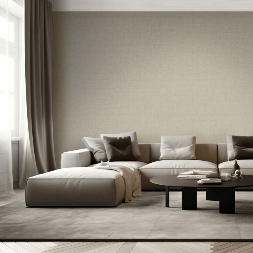 Luxury wallpaper grey, fabric imitation, M67398D, Venezia, Ugépa