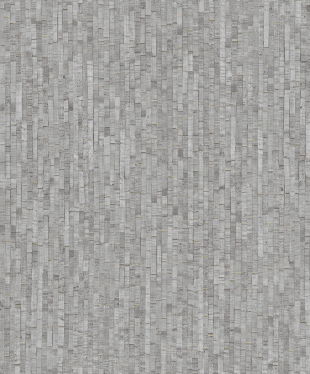 Non-woven wallpaper, grey, mat imitation, M64919, Nomade, Ugépa