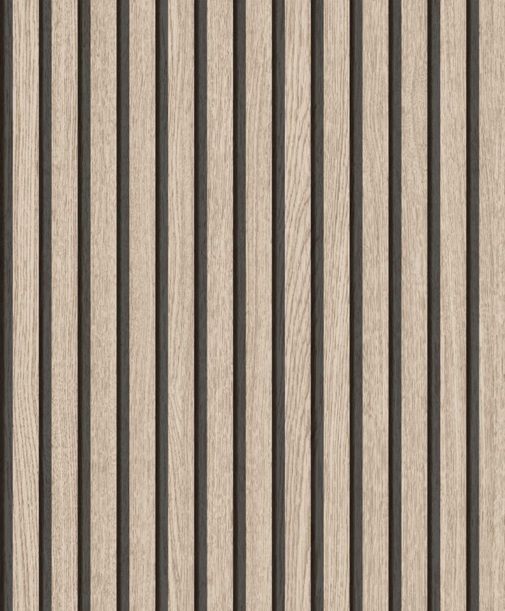 Non-woven 3D wallpaper, wood imitation, boards, 555055, Old Friends 3, Vavex