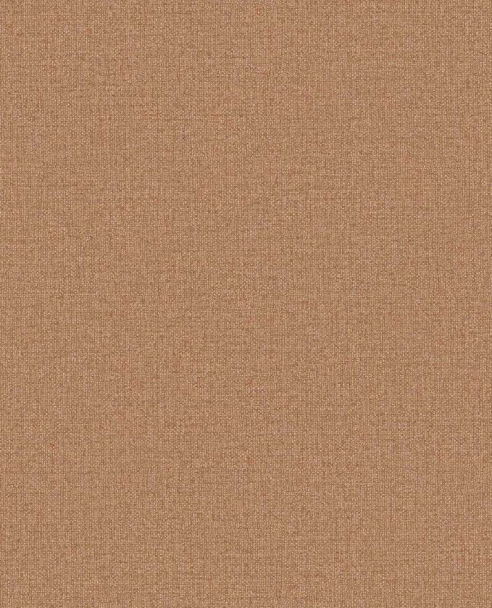 Non-woven wallpaper, terracotta, fabric imitation, 340624, Linen Look, Eijffinger