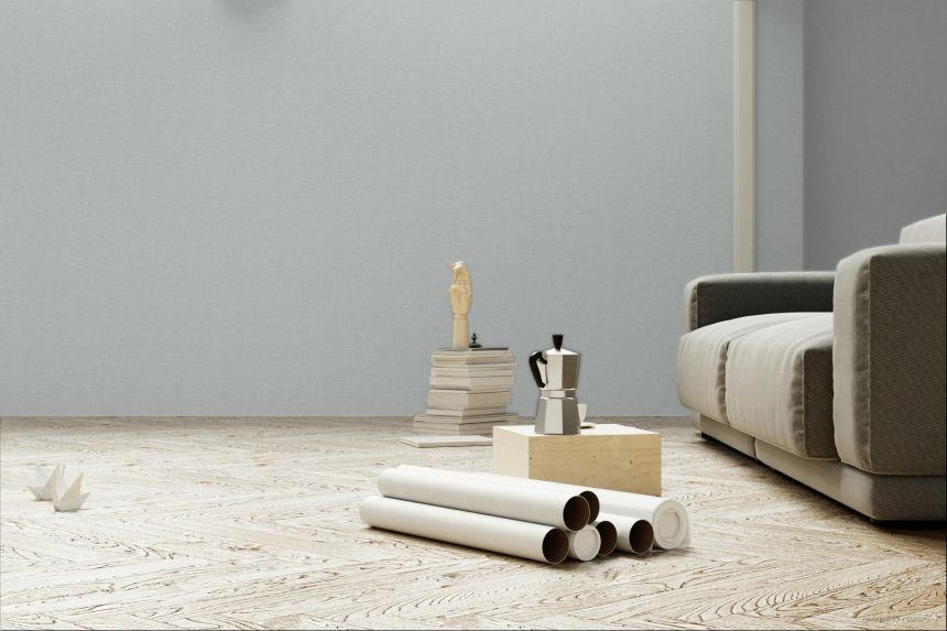 Non-woven wallpaper, grey, texture, 340310, Sensory, Eijffinger