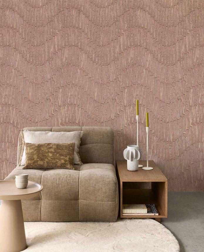 Non-woven wall mural, pink, waves, 340372, Sensory, Eijffinger