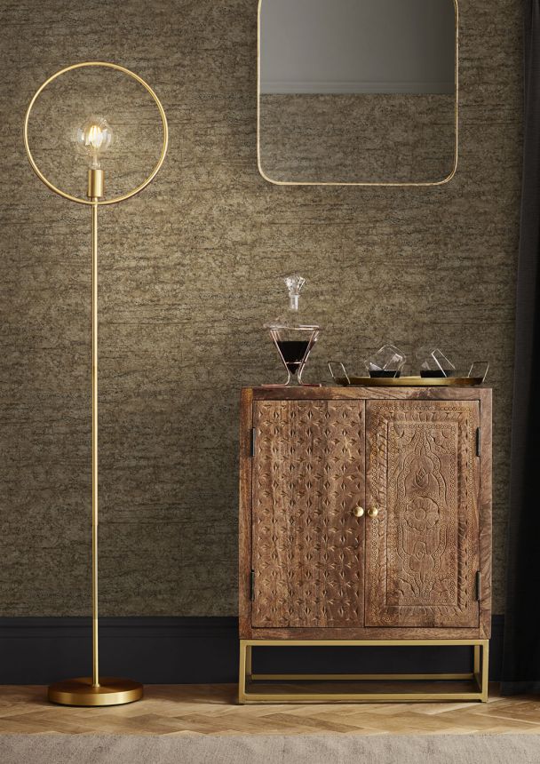 Wallpaper, brown-beige, stone, 124132, Arboretum, Element, Graham Brown Premium