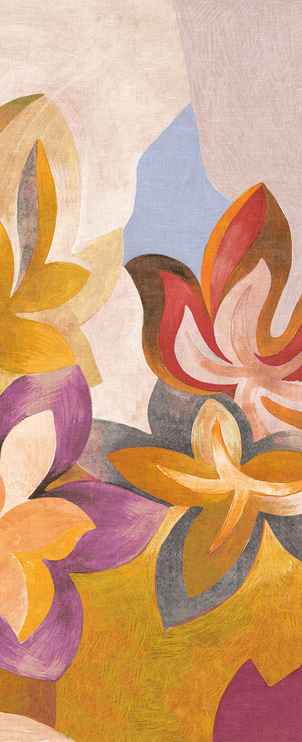 Non-woven wall mural, flowers, DGRHA2024-300, Rhapsody, Masureel