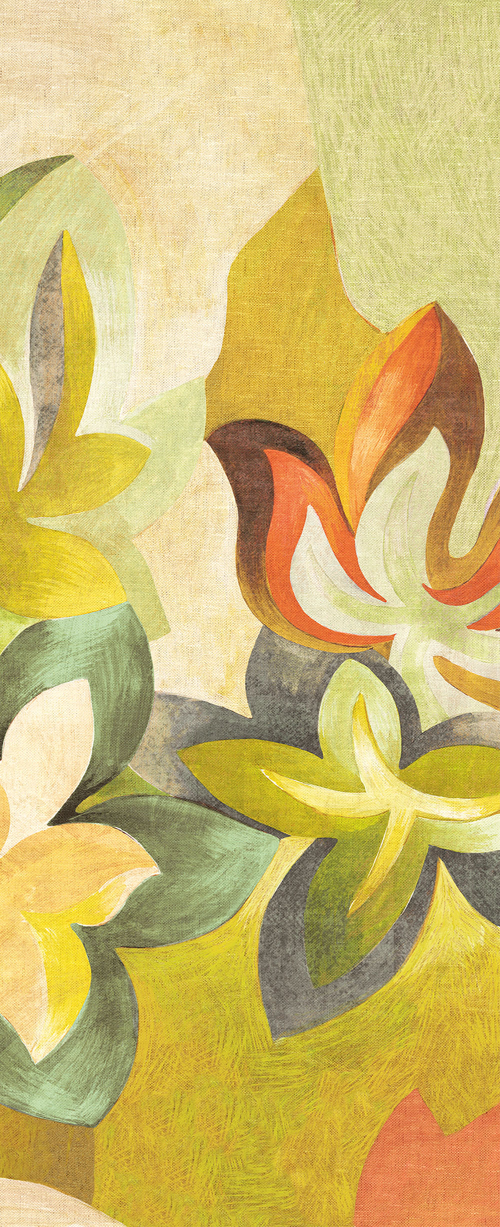 Non-woven wall mural, flowers, DGRHA2034-300, Rhapsody, Masureel