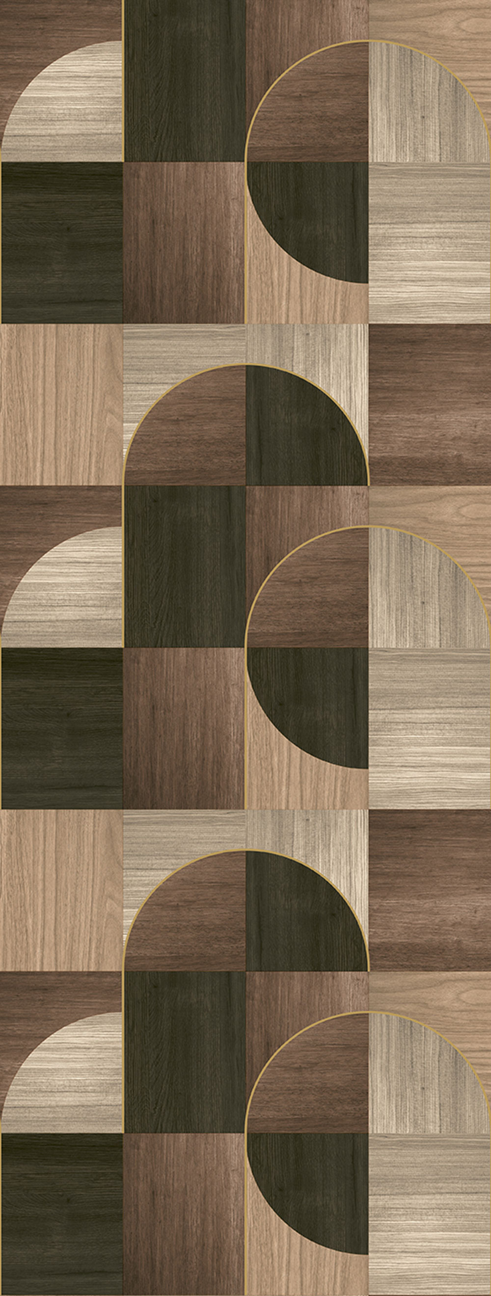 Graphic non-woven wall mural, brown, FW4012-1, Feature Walls, Decoprint