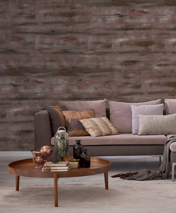 Non-woven wall mural, brown-red, painting, FW4053-3, Feature Walls, Decoprint