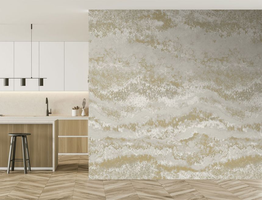 Non-woven wall mural, grey-beige, stone, FW4049-2, Feature Walls, Decoprint