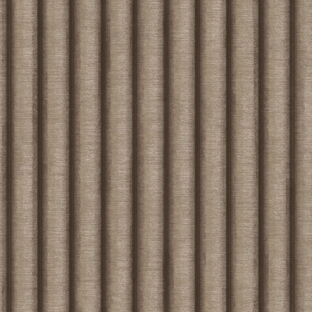 Non-woven wallpaper, brown, stripes, 196701, Finest Selection, Vavex