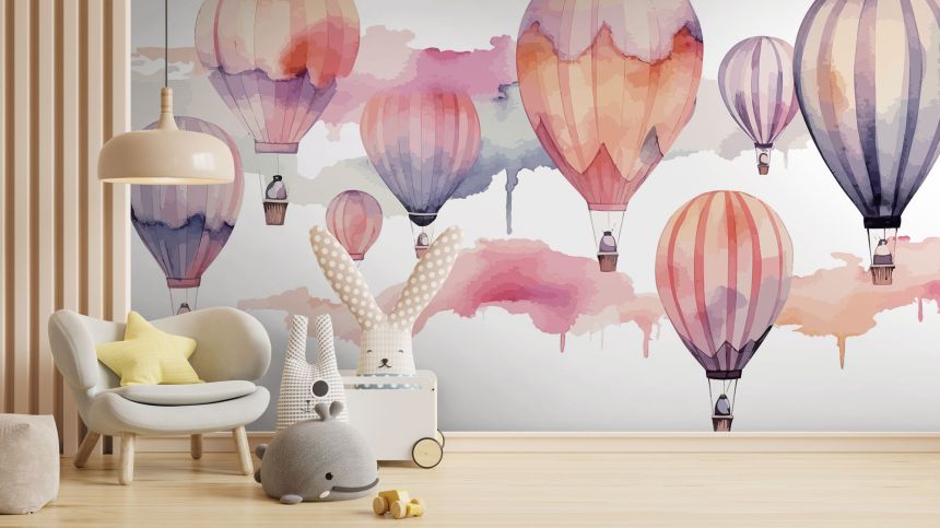 Customized non-woven wall mural, Balloons, 10023, Vavex