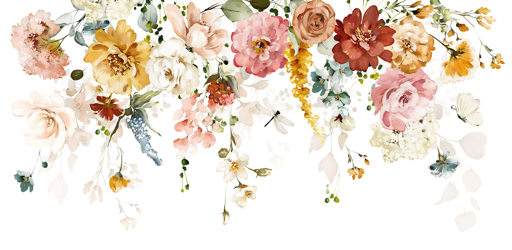 Customized wall mural, Flowers, 10120, Vavex