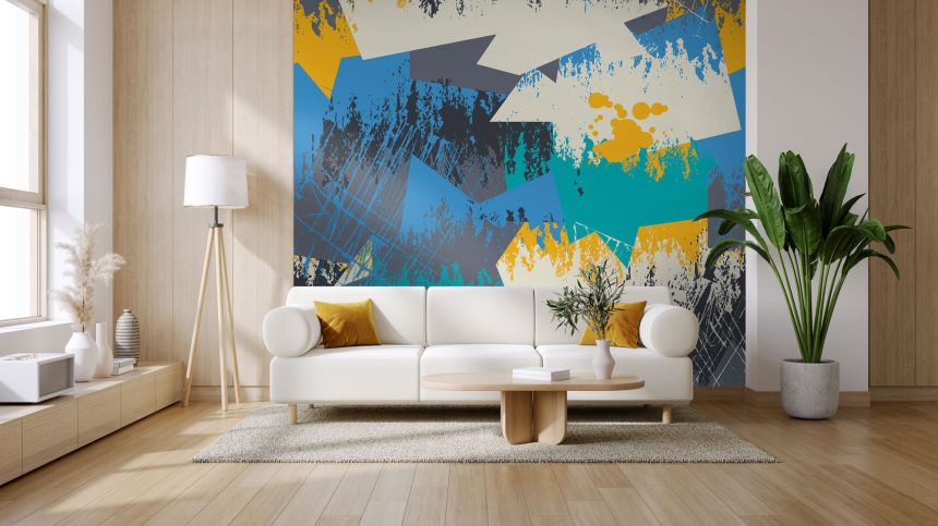 Customized non-woven wall mural, Graffiti, 10129, Vavex