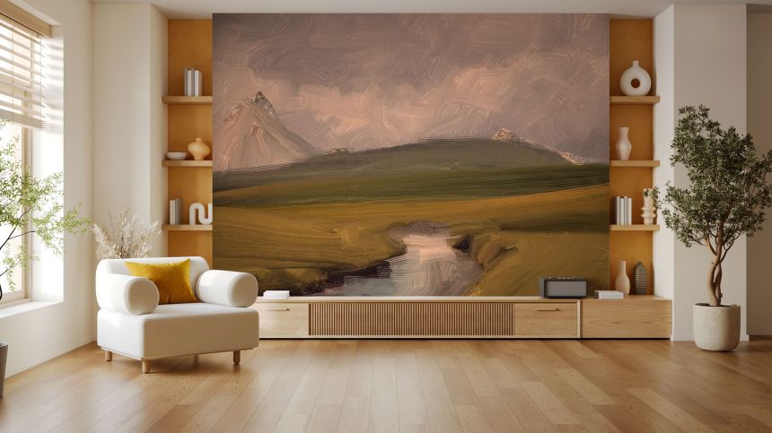 Customized non-woven wall mural, Landscape painting, 10132, Vavex