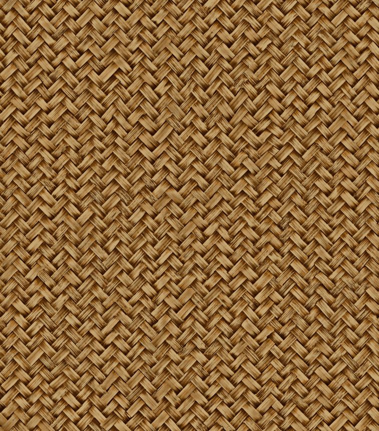 Luxury non-woven wallpaper, brown, imitation mat, Z57714, Architexture 2,  Zambaiti Parati