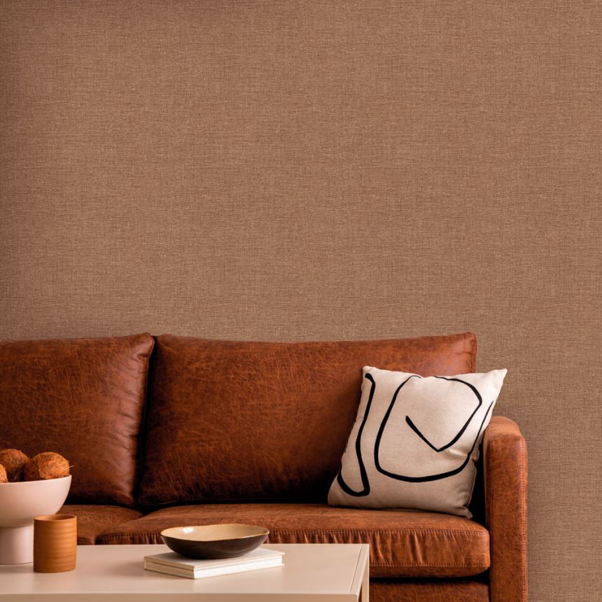 Luxury non-woven wallpaper, beige, fabric imitation, Z57761, Architexture 2,  Zambaiti Parati