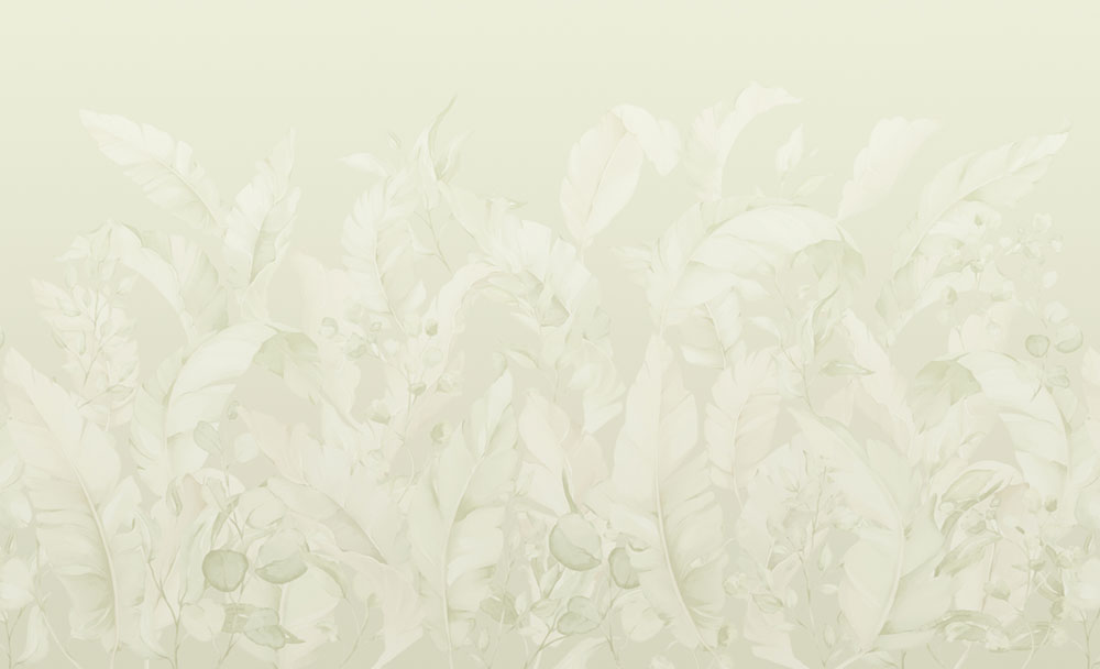 Luxury non-woven wall mural, green, leaves, Z57774, Architexture 2,  Zambaiti Parati