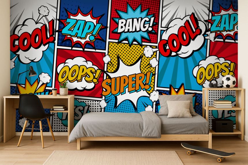 Customized non-woven wall mural, Comics, 10149, Vavex