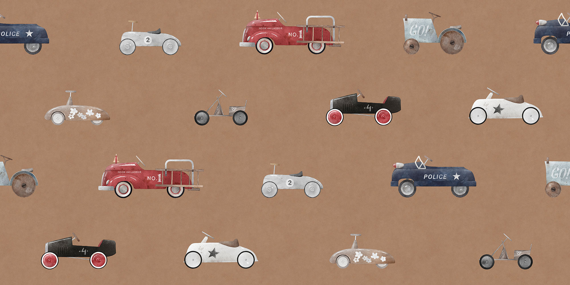Customized children's wall mural, Cars, 10156, Vavex