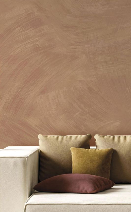 Non-woven wallpaper, stucco, beige, 27550, Sintesi, Cristiana Masi by Parato