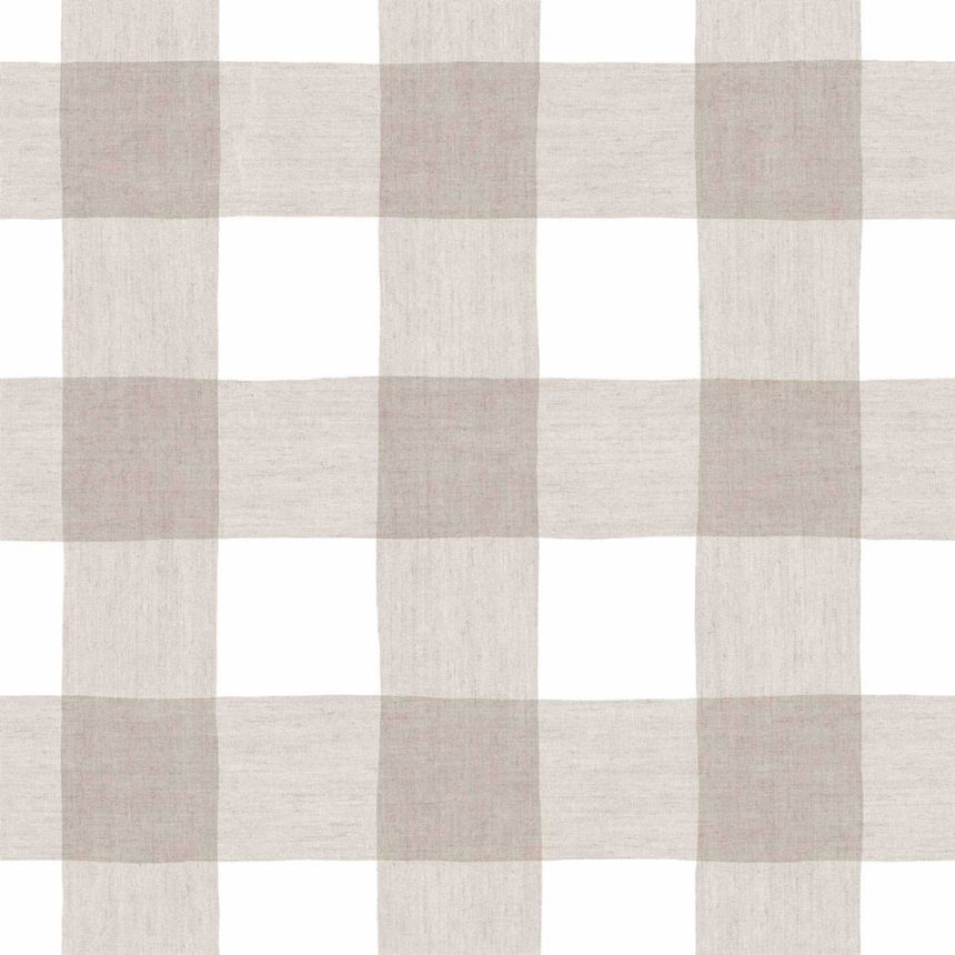 Wallpaper, grey-beige, fabric imitation, 38431, Top Stripes, Parato by Cristiana Masi