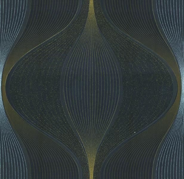 Luxury geometric non-woven wallpaper H66066, Geometry, Vavex