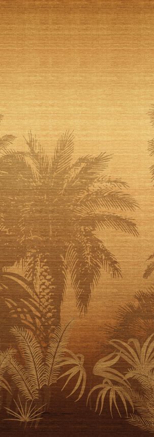 Mural wallpaper, brown, palms, DGZON1032-300, Amazone, Masureel