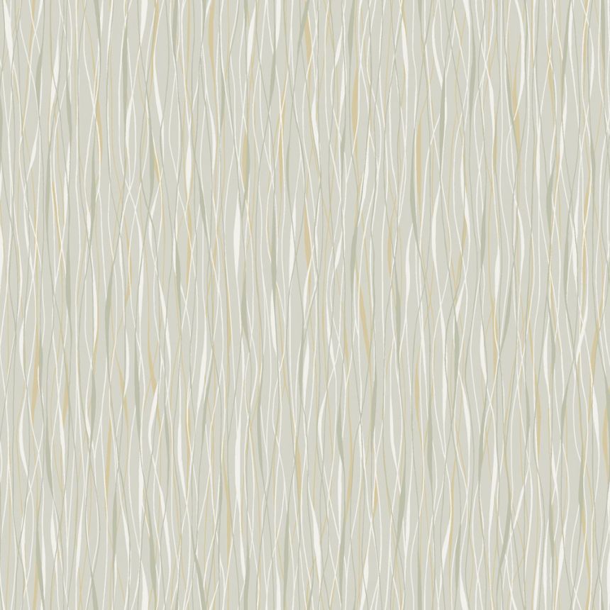 Wallpaper, grey, wavy lines, 4177, Alla Tiders Hus, Borastapeter