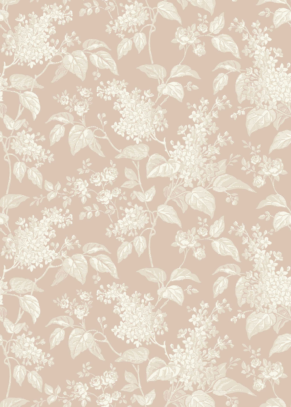 Wallpaper, pink, branches, flowers, 6965, Osterlen, Borastapeter