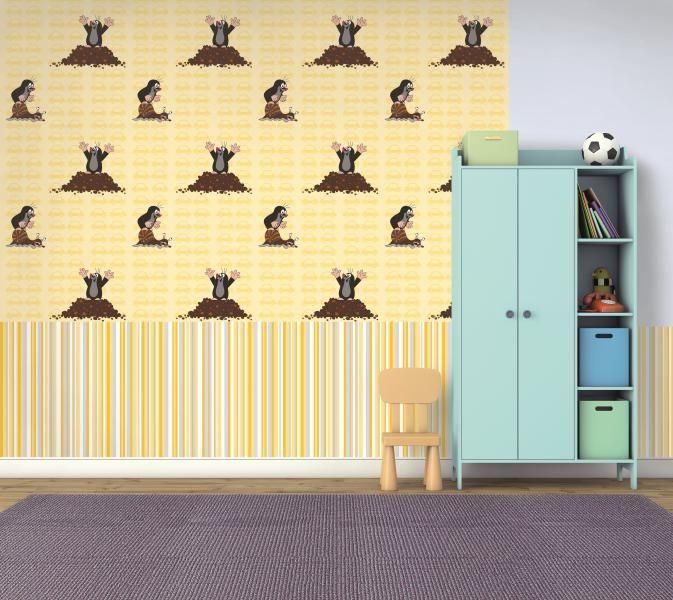 Paper wallpaper 6090001, Little Mole, Vavex