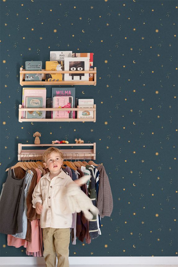 Kids wallpaper, blue, sky, LD3615, Little Dreamers, Grandeco