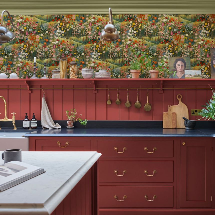 Wallpaper, blooming meadow, 127926, Arboretum, Graham Brown Premium