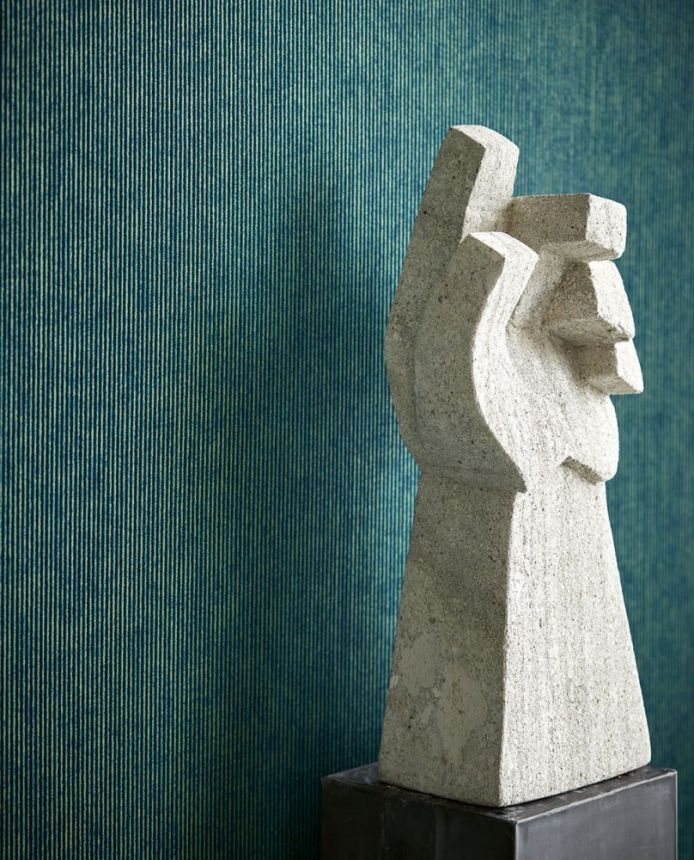 Luxury non-woven wallpaper Stripes flock, 307321, Museum, Eijffinger