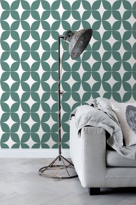 Geometric non-woven wallpaper 139099, Scandi cool, Esta