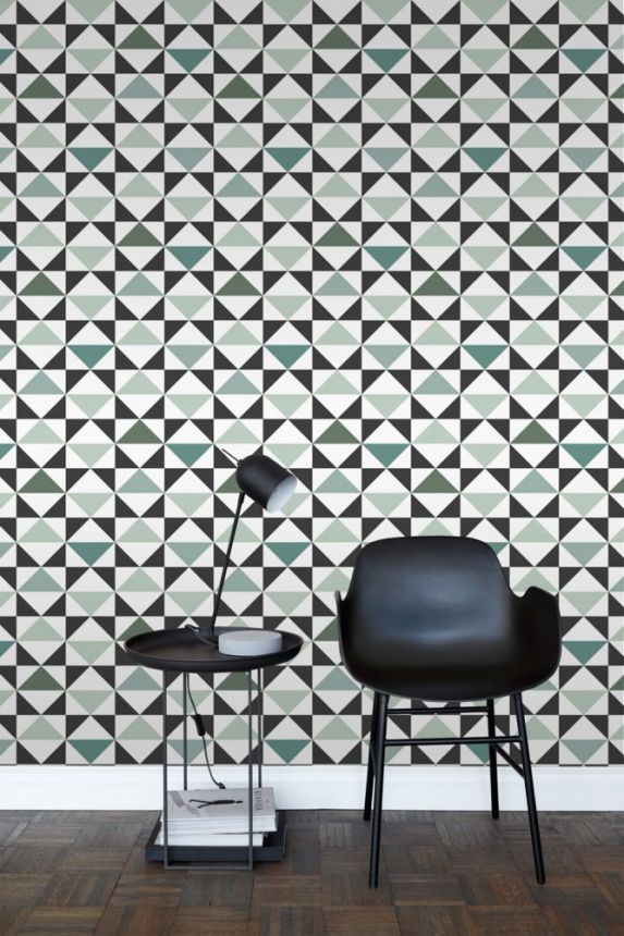 Geometric non-woven wallpaper 139096, Scandi cool, Esta