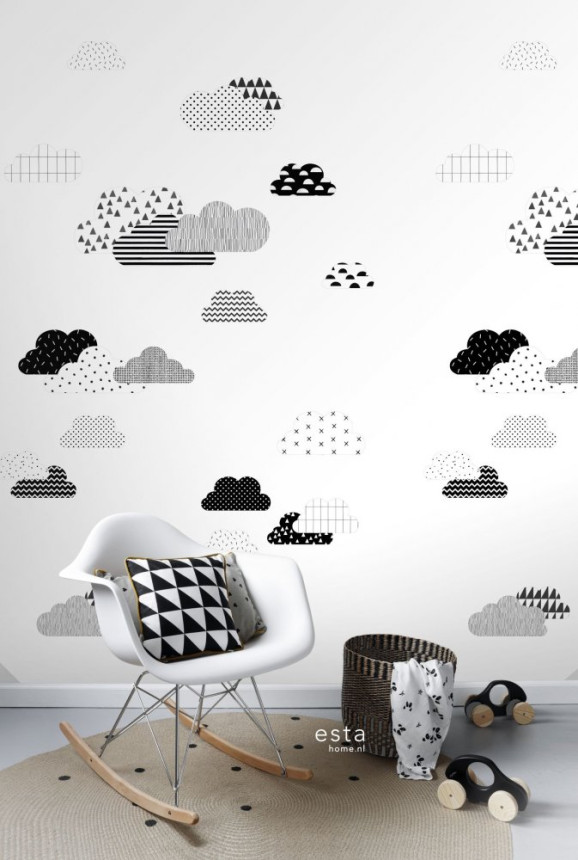 Children's non-woven mural 158922, 150 x 279cm, Let's play, Esta